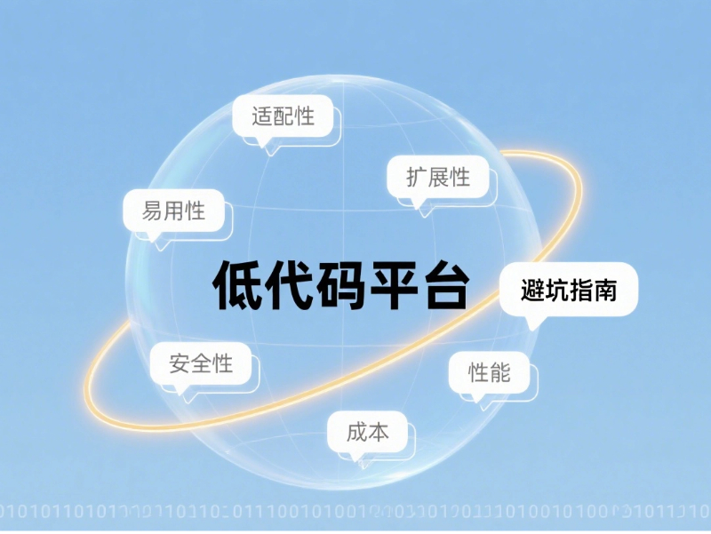 低代碼平臺(tái)避坑指南