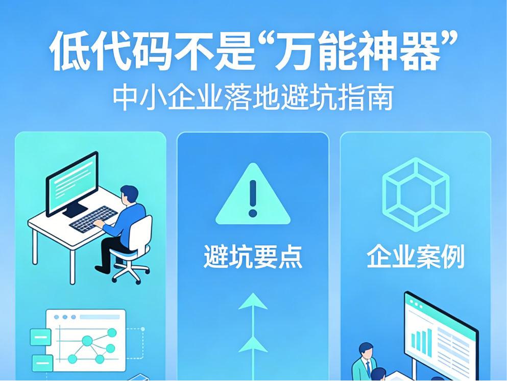 低代碼避坑指南