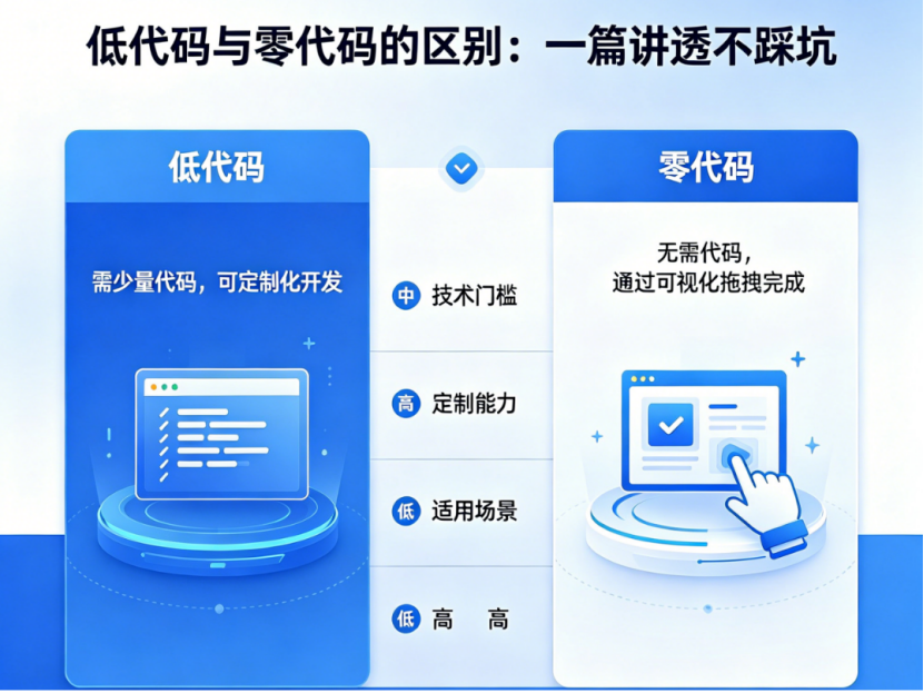 低代碼和零代碼